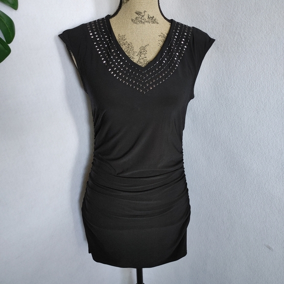 White House Black Market Dresses & Skirts - White House Black Market Side Ruched Dress